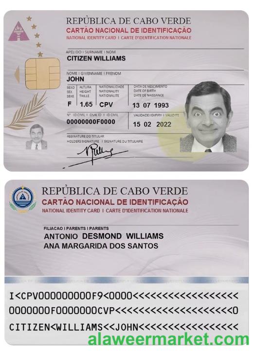 CABO VERDE ID card